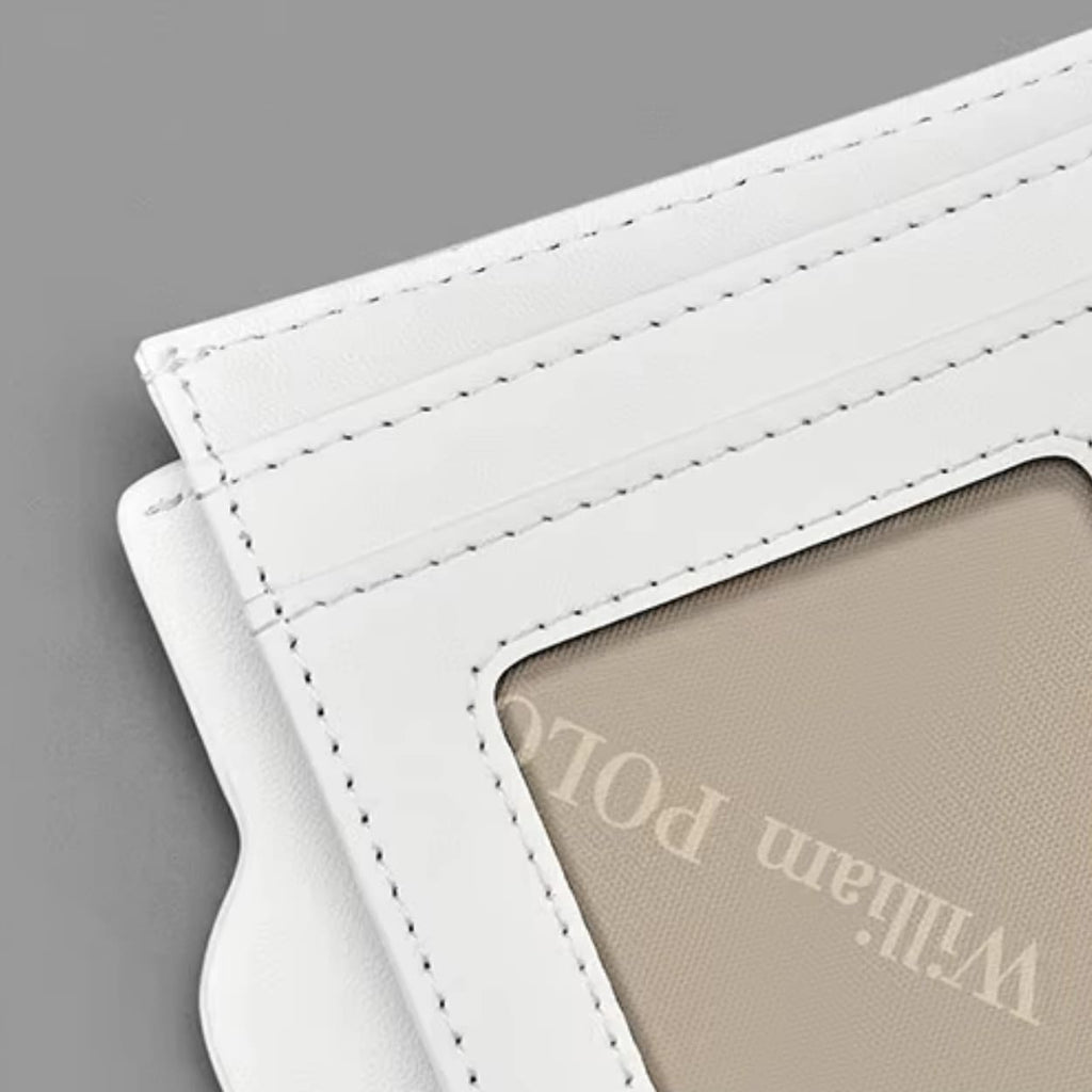 CARTEIRA FEMININA EM COURO GENUINO MODELO ICONIC -LINHA WILLIAM POLO