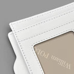 CARTEIRA FEMININA EM COURO GENUINO MODELO ICONIC -LINHA WILLIAM POLO