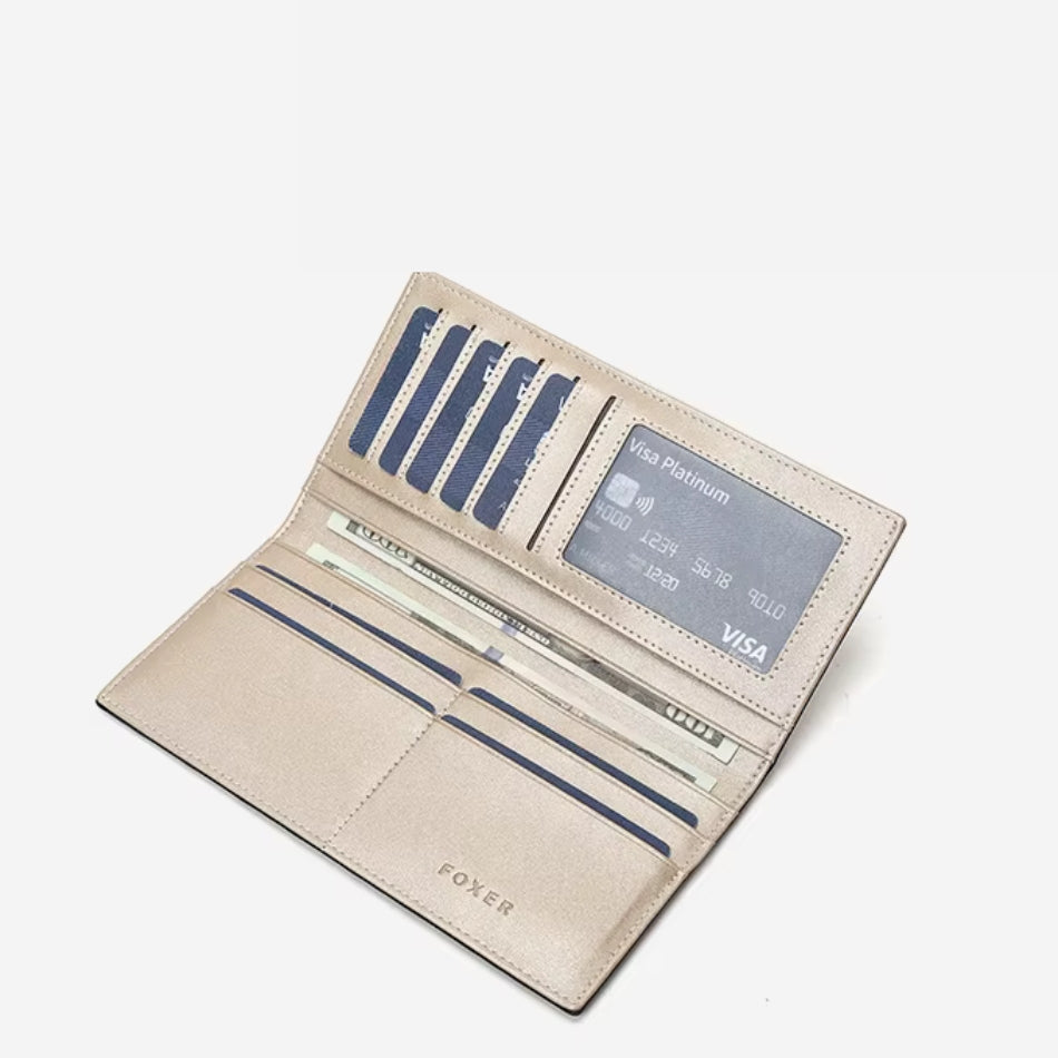 CARTEIRA FEMININA FOXER FEITA EM COURO MODELO VENDÔME