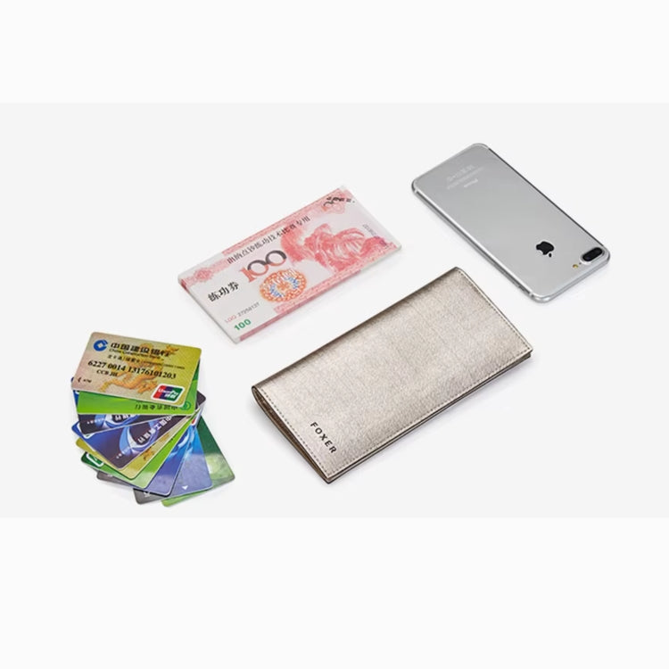 CARTEIRA FEMININA LONGA FOXER FEITA EM CORO REFINADO MODELO MADELEINE