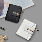 CARTEIRA FEMININA EM COURO GENUINO MODELO ICONIC -LINHA WILLIAM POLO