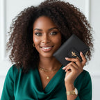 CARTEIRA FEMININA EM COURO GENUINO MODELO ICONIC -LINHA WILLIAM POLO