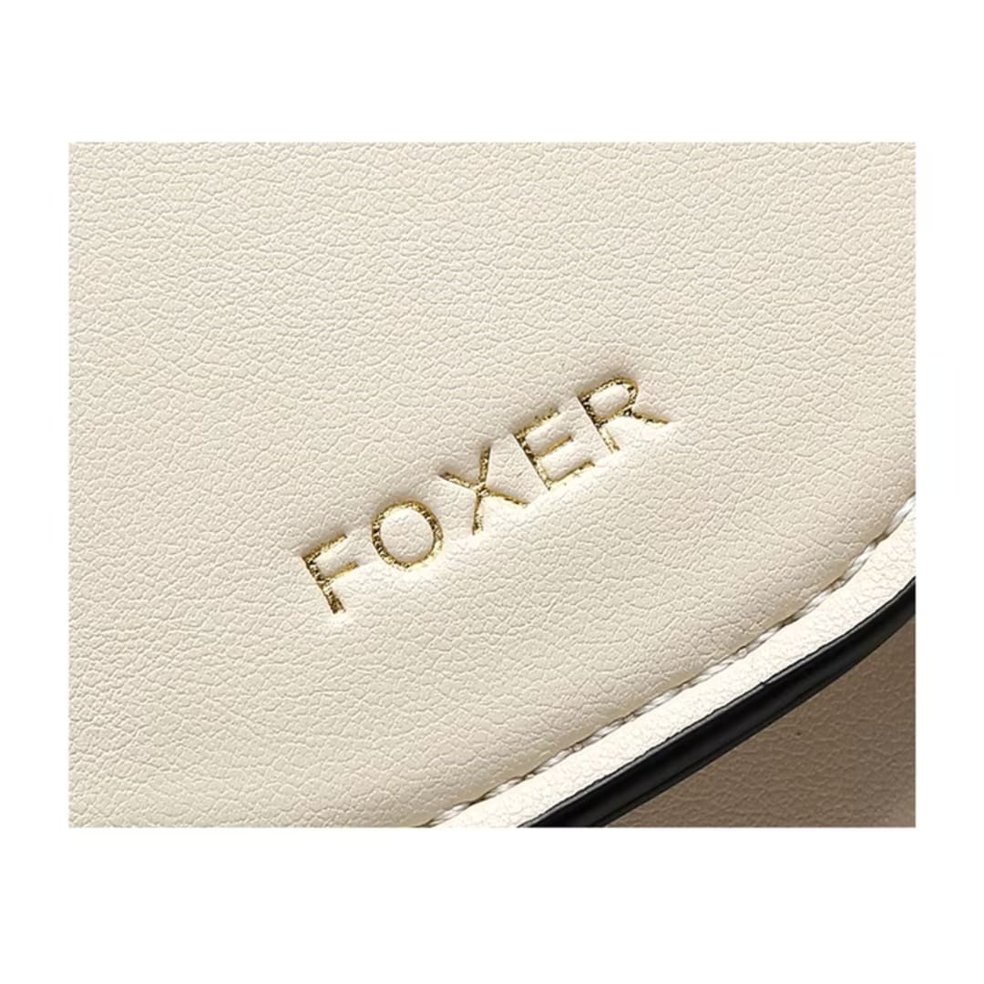 BOLSA FEMININA TYRANSVERSAL FOXER FEITA EM COURO REFINADO MODELO ARVELLE