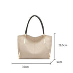 BOLSA FEMININA EM COURO LEGÍTIMO FOXER MODELO VELLUTO BEIGE