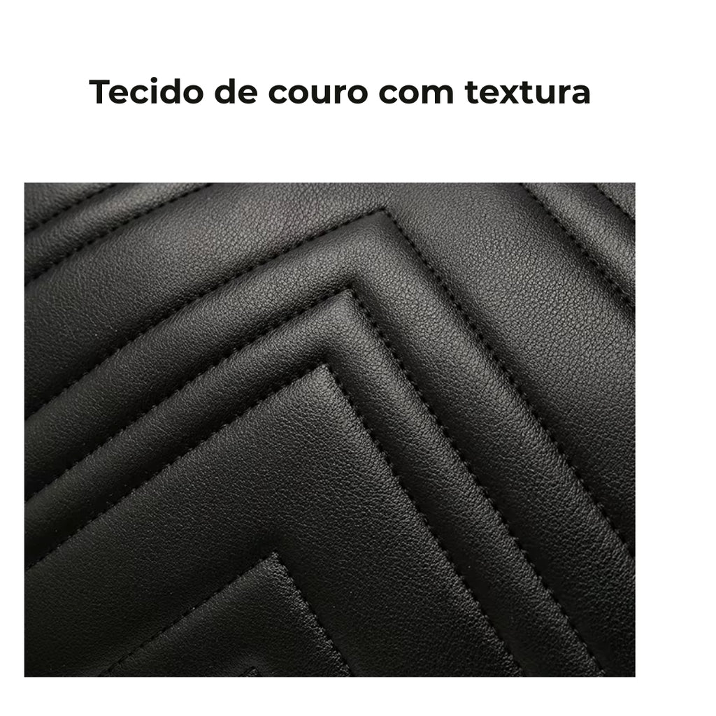 BOLSA FEMININA FOXER FEITA EM COURO GENUÍNO MODELO  CAMILLE PRESTIGE BLACK