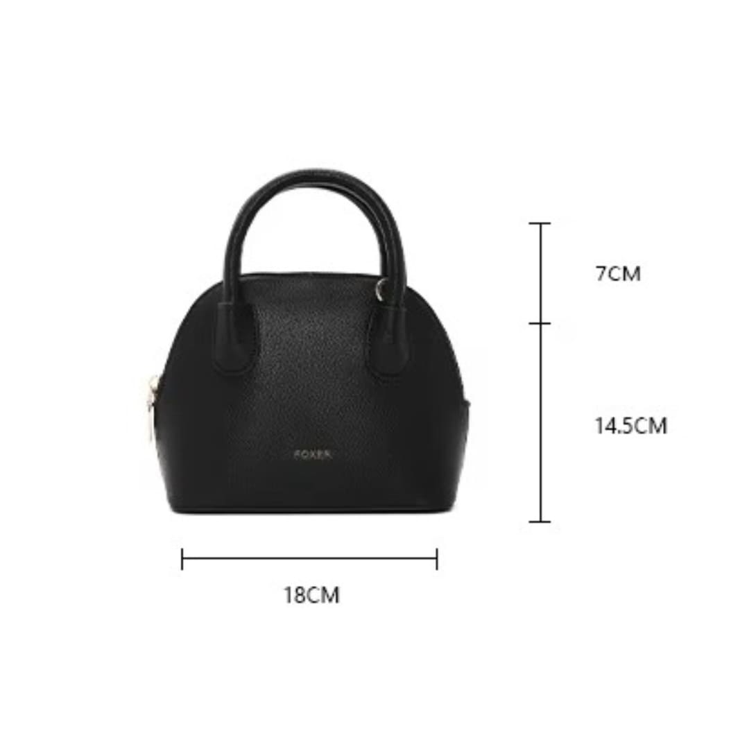 BOLSA DE OMBRO FEMININA FOXER MODELO MARCELLINE TREILLIS