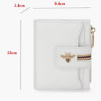 CARTEIRA FEMININA EM COURO GENUINO MODELO ICONIC -LINHA WILLIAM POLO