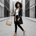 BOLSA FEMININA TRANSVERSAL  FOXER  FEITA EM COURO REFINADO MODELO VARENNA