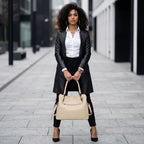 BOLSA FEMININA FOXER FEITA EM COURO GENUÍNO MODELO FOXER MONTAIGNE