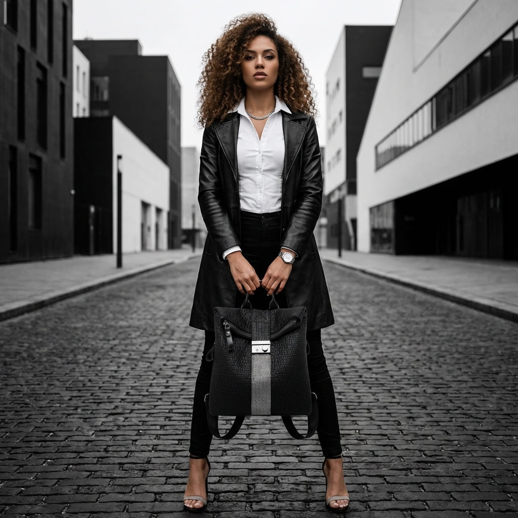 Mochila Feminina FOXER – Modelo Aura Black