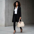 BOLSA FEMININA FOXER  FEITA EM COURO GENUÍNO MODELO FOXER SAINT-CLOUD