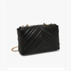 BOLSA FEMININA FOXER FEITA EM COURO GENUÍNO MODELO  CAMILLE PRESTIGE BLACK